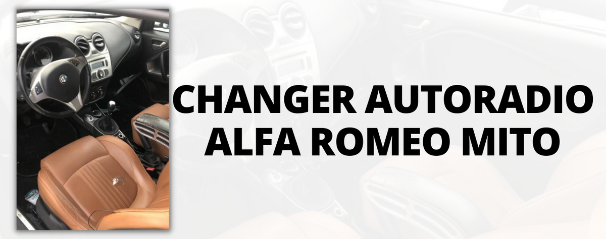 Autoradio Alfa romeo Mito - Équipement auto