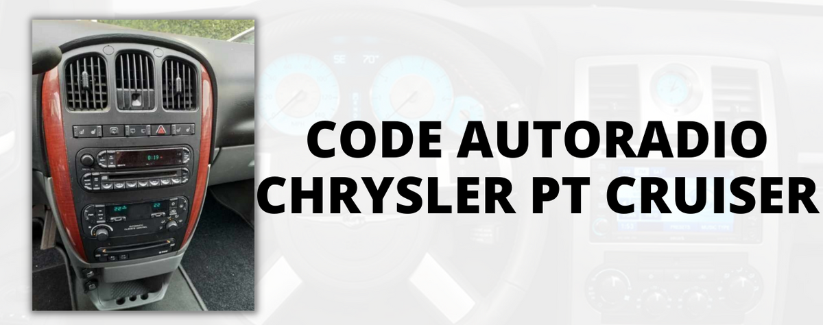 Chrysler PT Cruiser Radiocode, Radiogeschäft