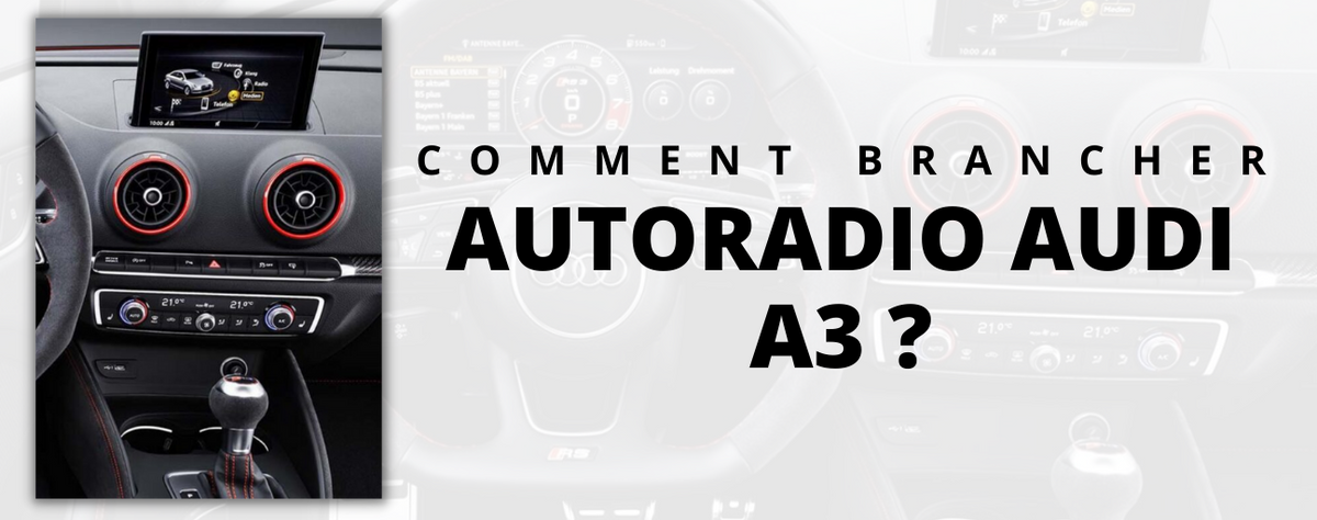 Un autoradio Android 10 et CarPlay “plug and play” pour les Audi A3 8P