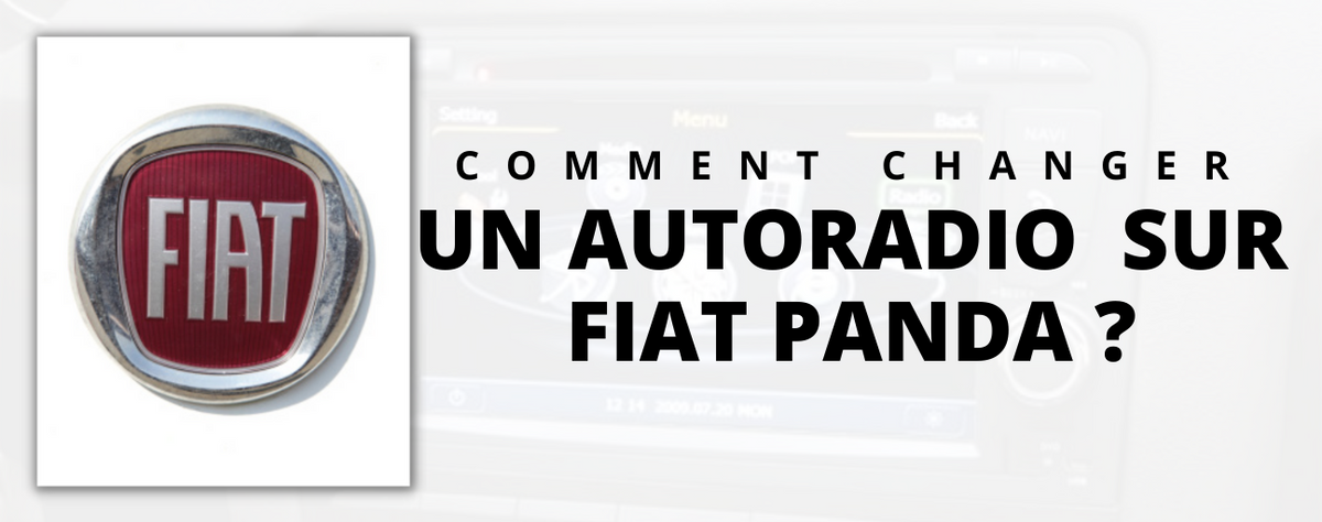 How to change the car radio of a Fiat Panda 2?