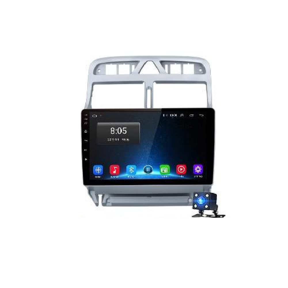 Autoradio GPS Android 10.0 Peugeot 307