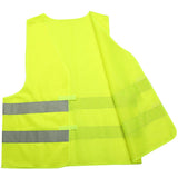 Gilet Jaune de sécurité Haute visibilité avec Bandes réfléchissantes