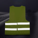 Gilet Jaune de sécurité Haute visibilité avec Bandes réfléchissantes