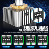 2x Ampoules LED D2S 6500K 130W 90000LM