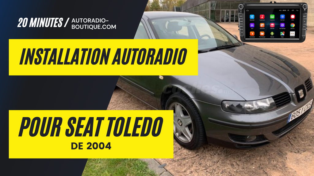 Seat Toledo 2004 car radio installation tutorial