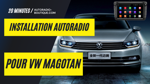 Tuto installation autoradio pour VW Magotan