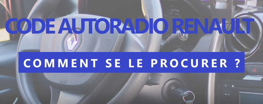 Renault car radio code: How to do?