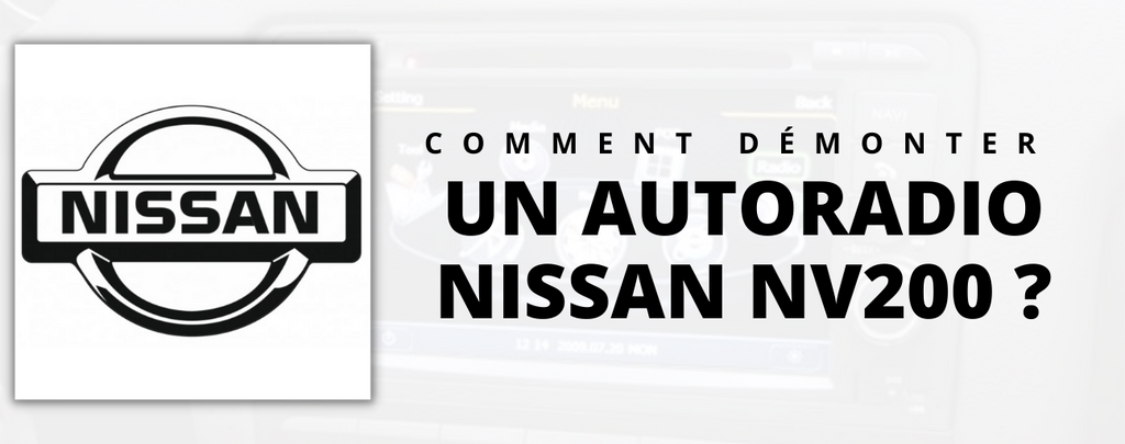 Austausch des Autoradios beim Nissan Nv200