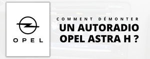 How to disassemble opel astra h car radio