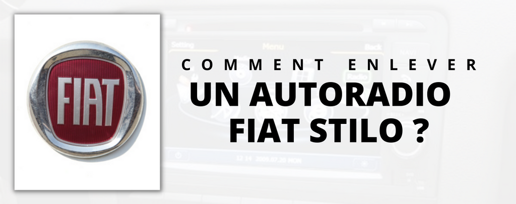 How to remove the car radio from a Fiat Stilo?