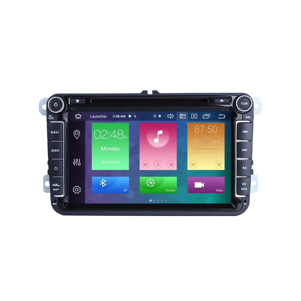 Autoradio GPS Android 10 pour Golf 6