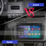 Autoradio Android 10.0 GPS <br/> pour Skoda Octavia 2004-2012-autoradio-boutique