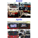 Autoradio CarPlay Android pour Fiat 500 (2007-2016)-autoradio-boutique