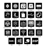 Autoradio GPS Android 10.0 <br/> Wrangler (2007-2015)-autoradio-boutique