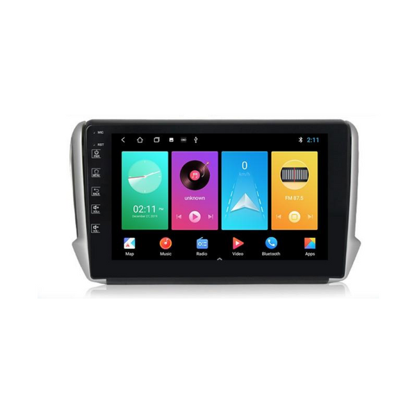 Multimedia GPS car radio for 208, radio-shop