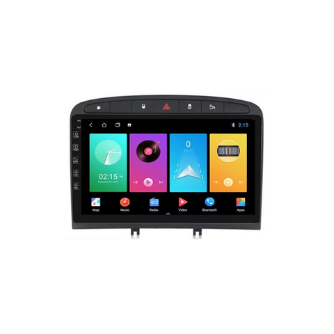 Acheter Lecteur vidéo multimédia autoradio Android pour Peugeot