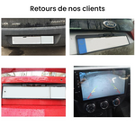 Caméra de recul Sans Fil sur support de plaque Audi RS3-autoradio-boutique