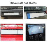 Caméra de recul Sans Fil sur support de plaque Audi RS3-autoradio-boutique